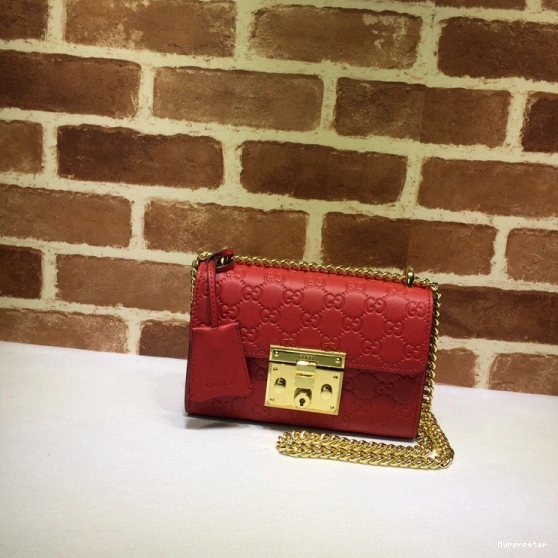 Hyperpeter Gucci Padlock small bag GUCCI shoulder Signature 0717